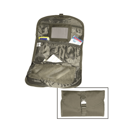 Britu stila higiēnas somiņa oliv zaļa